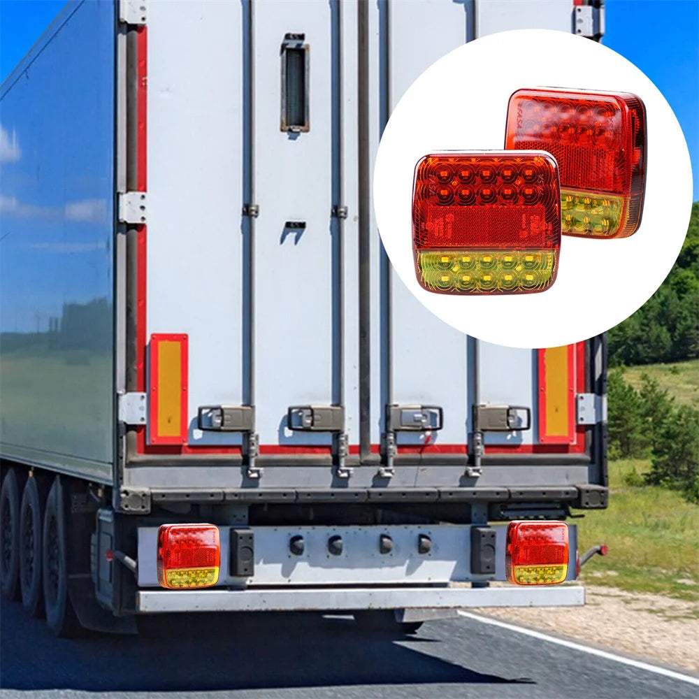 Magnetic Wireless LED Trailer Light 2PCS