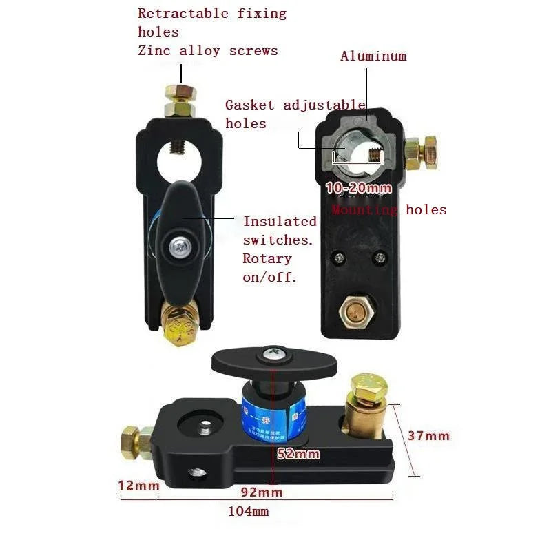 Universal Car Battery Disconnect Switch