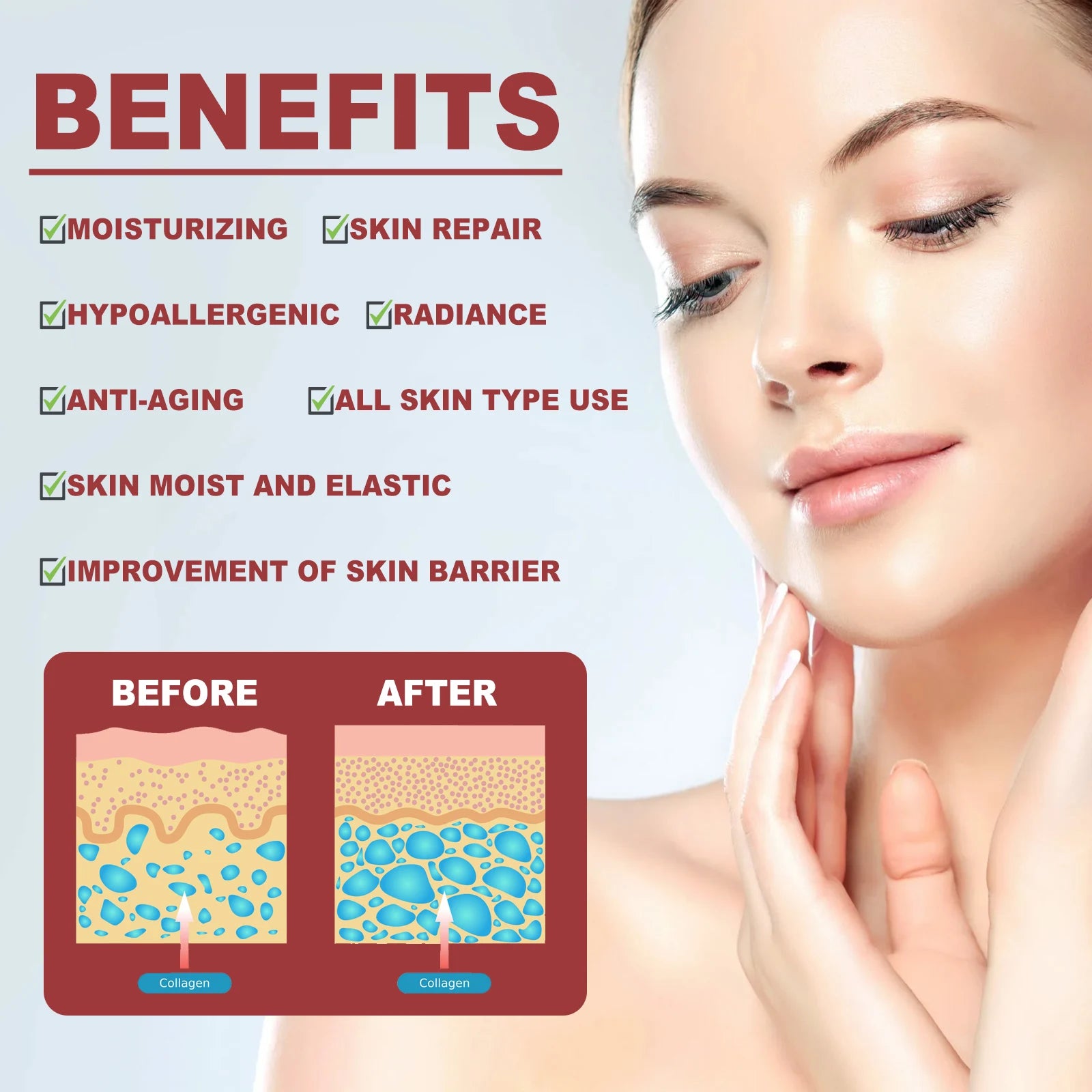 Melting Collagen Film Strips
