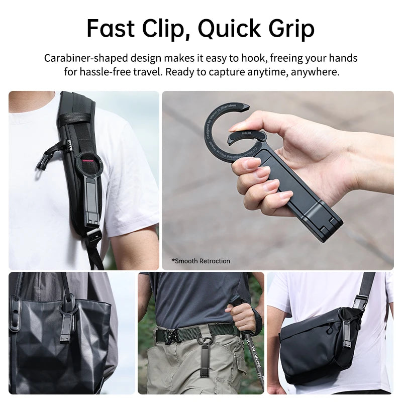 Double-Sided Magnetic Tripod Phone Holder