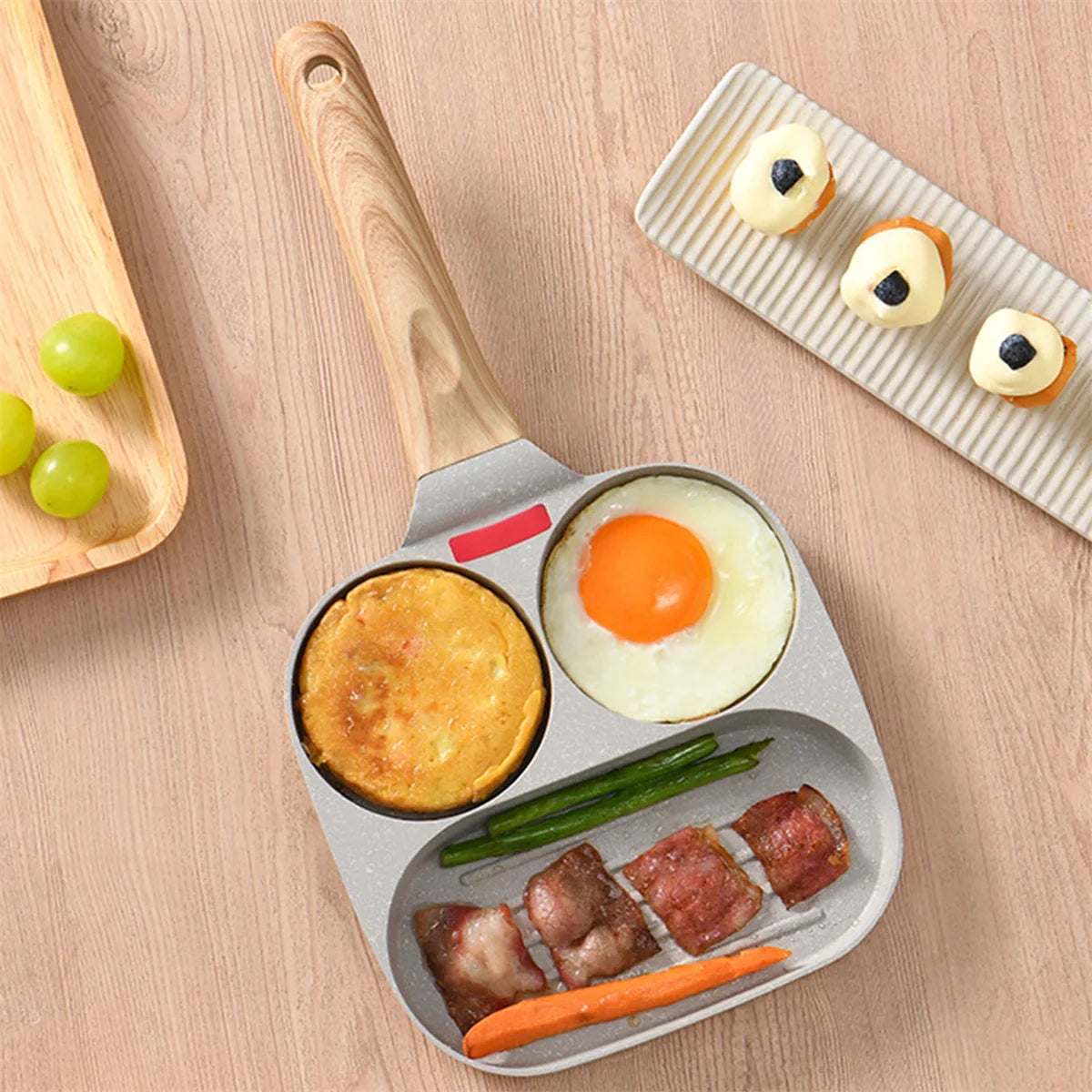 Multifunctional 3 In 1 Non-Stick Frying Pan