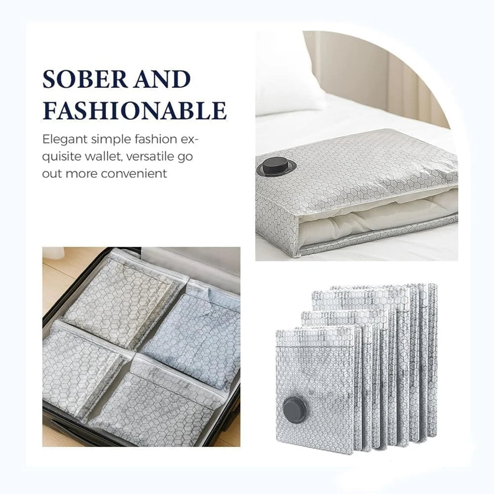 Multi-Storage Portable Vacuum Compression Bags