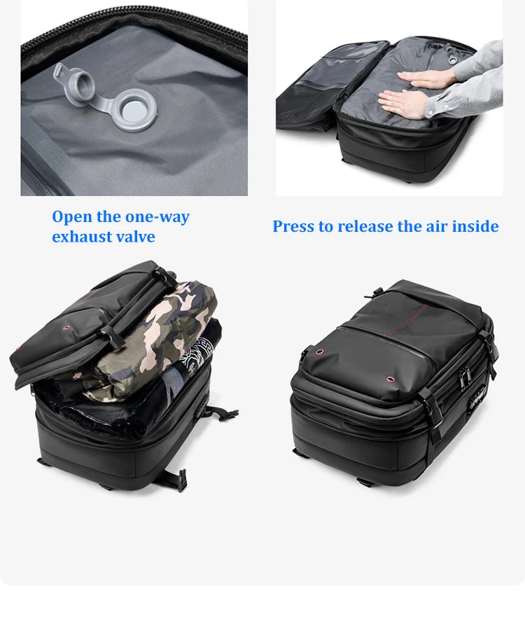 Large Capacity vacuum compression Backpack