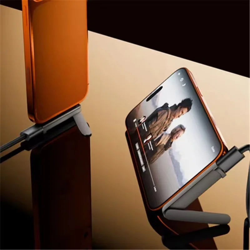 2 in 1 Fast Charging  Adapter with Phone Stand