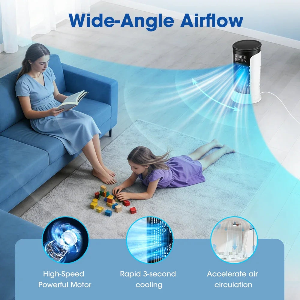 Desktop Portable Air Cooler Humidifier