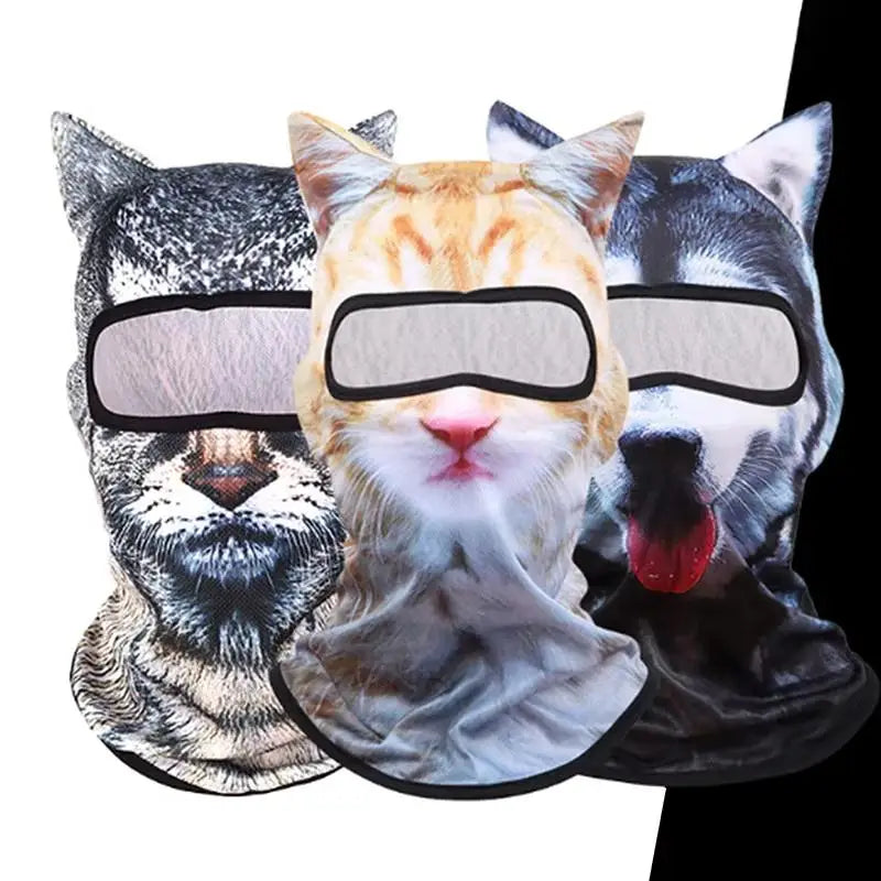 Funny Animal Hooded Face Mask