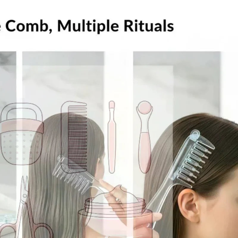 Scalp Nourishing Oil Applicator Comb