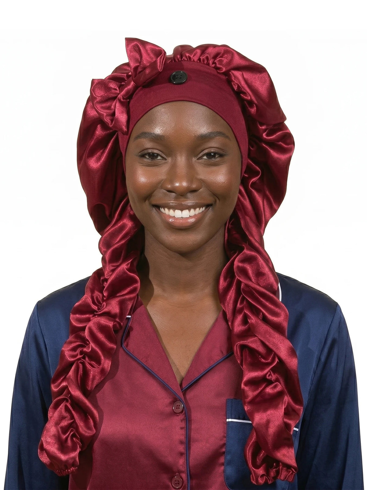 Satin Heatless Curling Bonnet