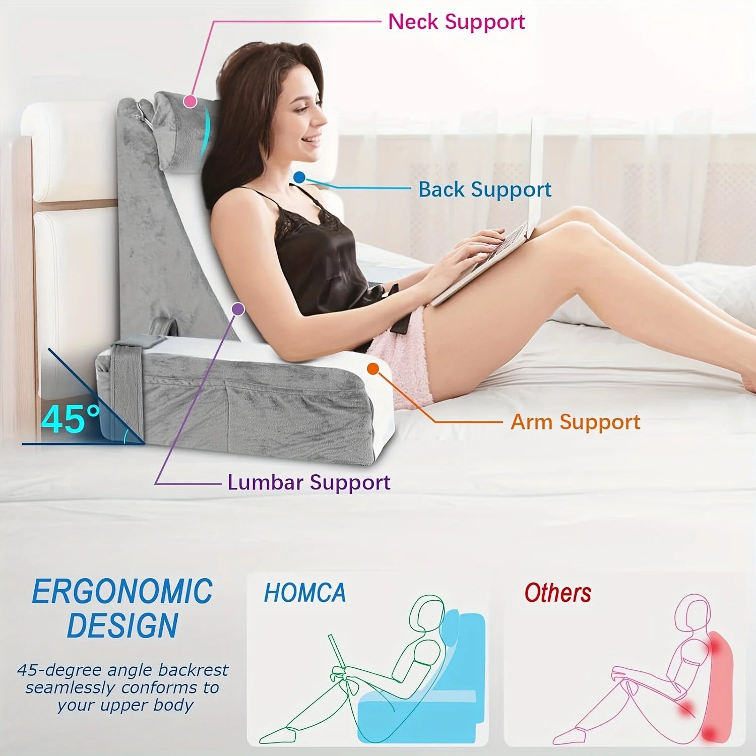 Spine Ease Lounge Pillow