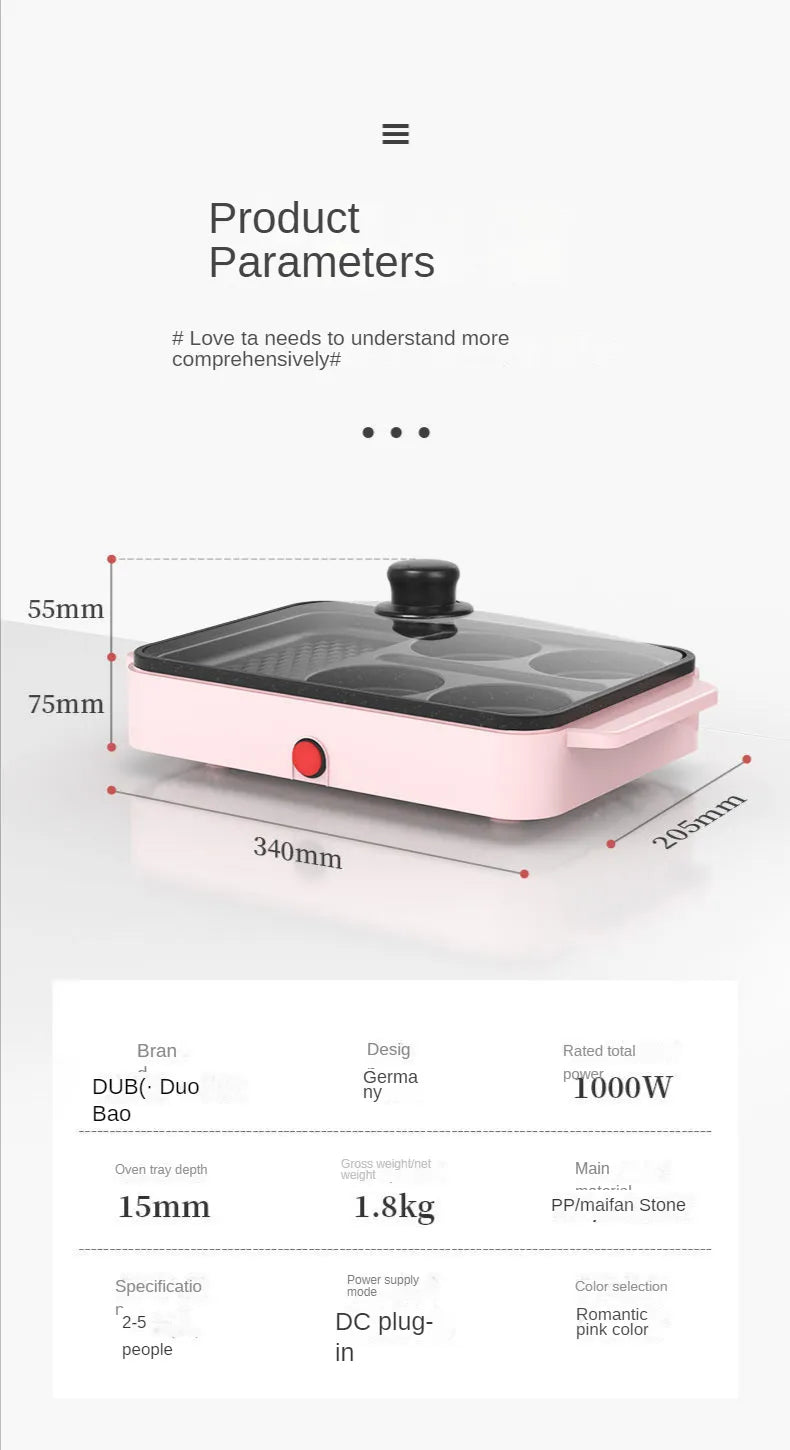 Electric Burger Making Machine