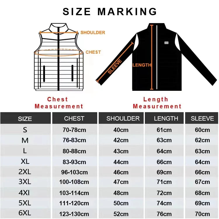 Winter Heating Jacket
