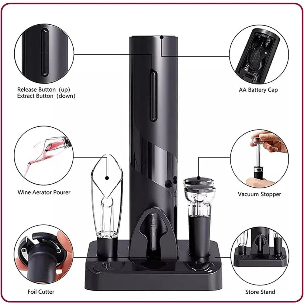 Rechargeable Electric Wine Bottle Opener