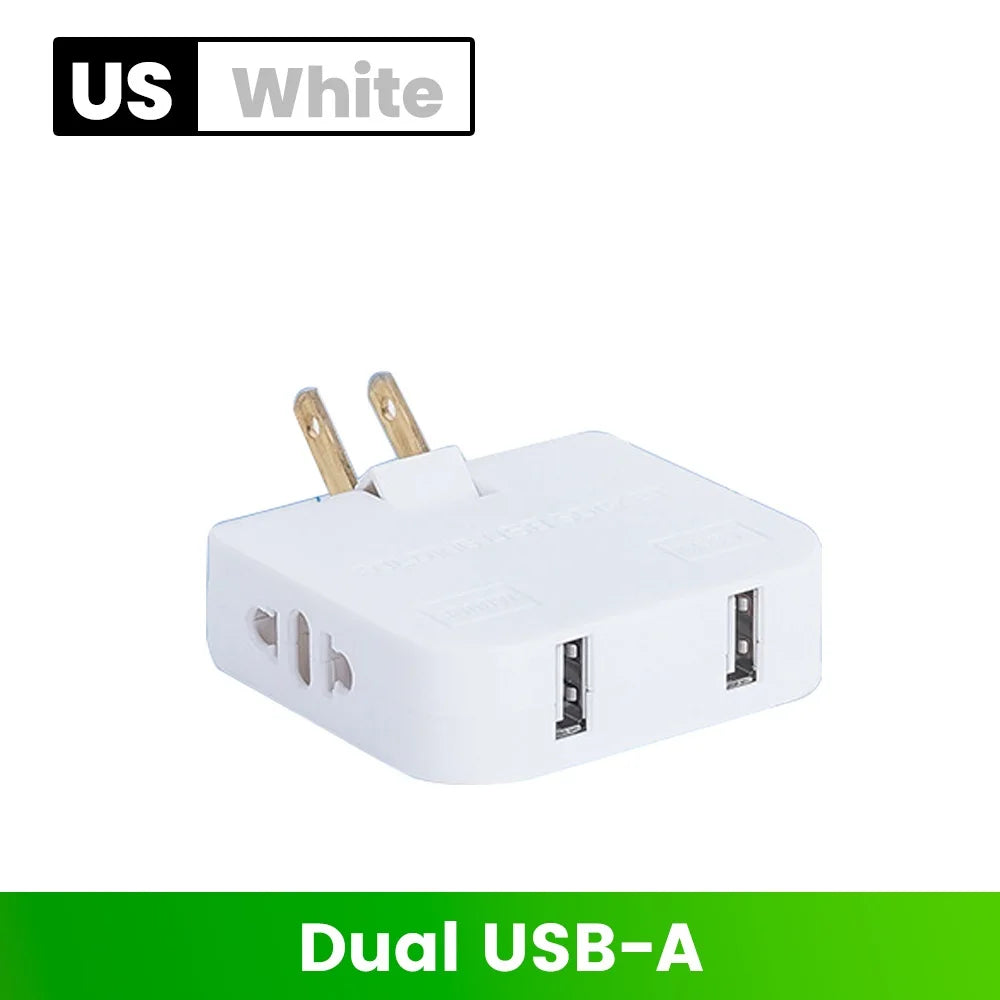 180° Rotatable Socket Converter For Phone