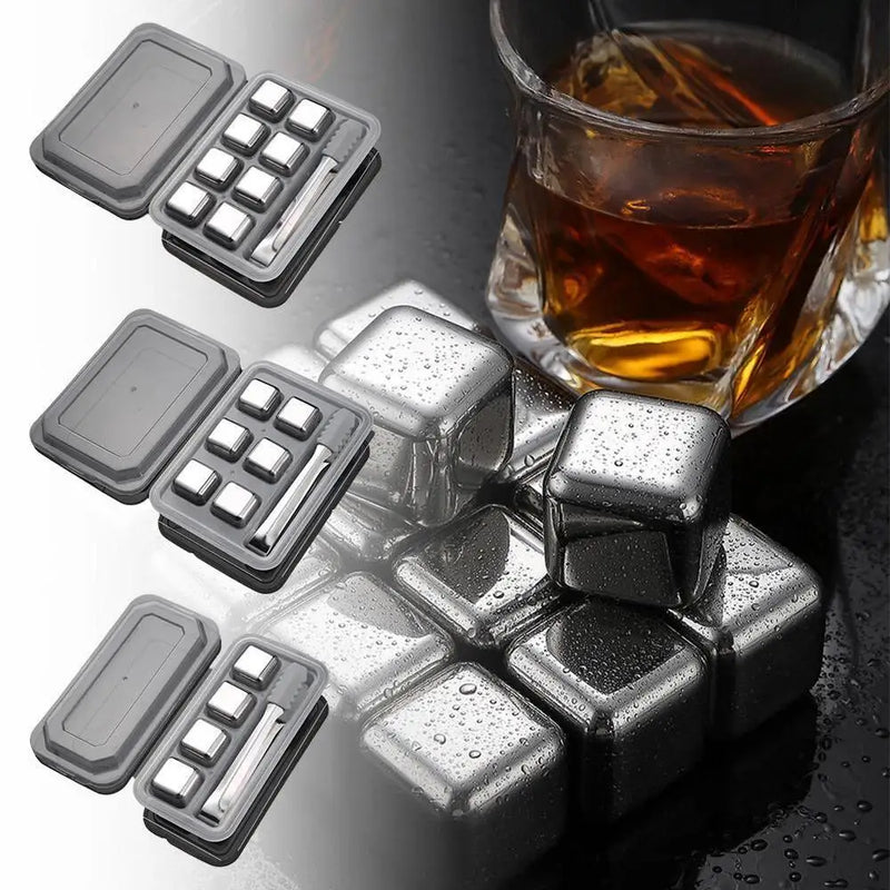 Reusable Stainless Steel Ice Cubes