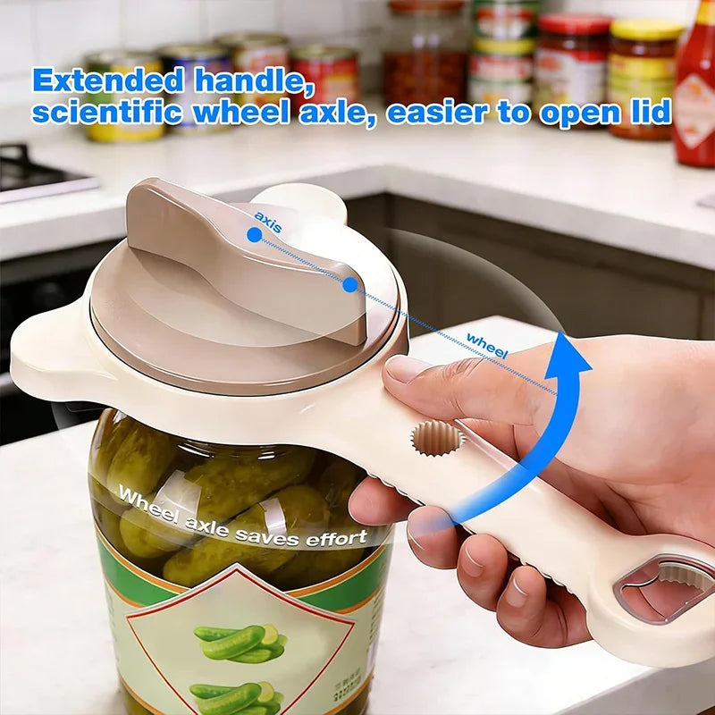 4-in-1 Multifunctional Can Opener