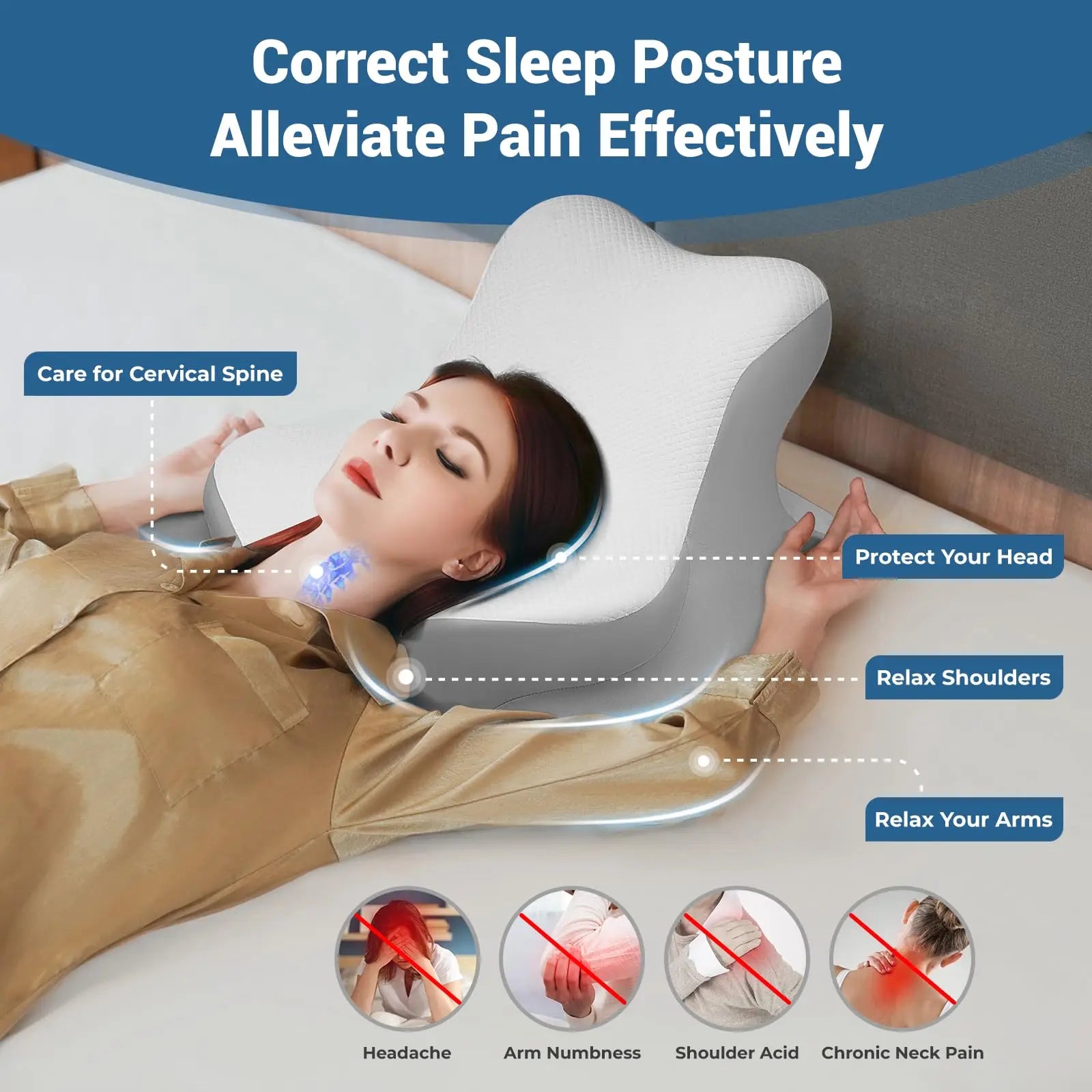 Ultimate Neck & Spine Support Pillow