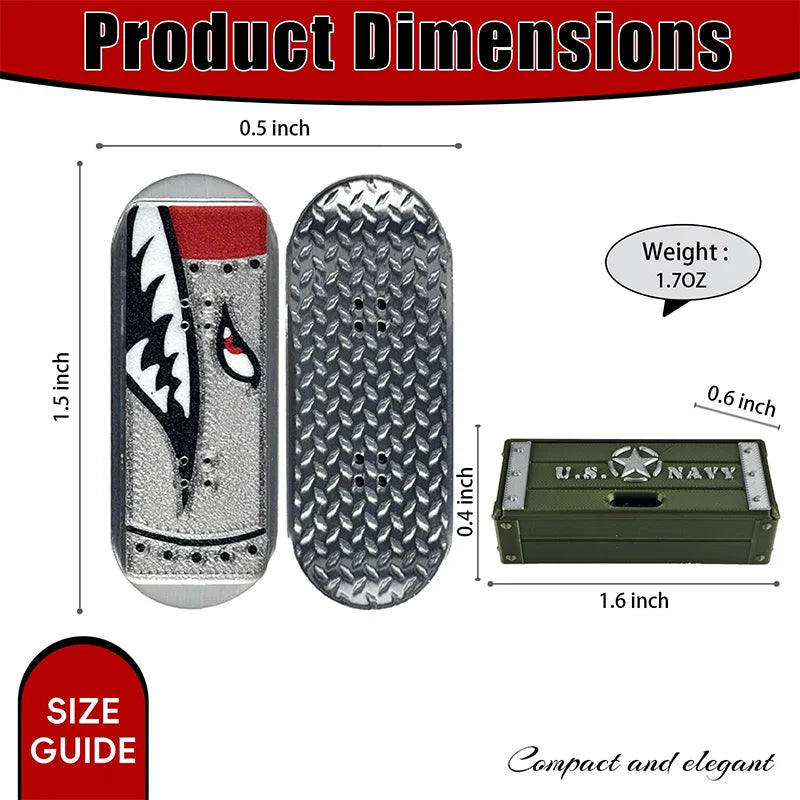 Fingerboard Flipping Fidget Toy