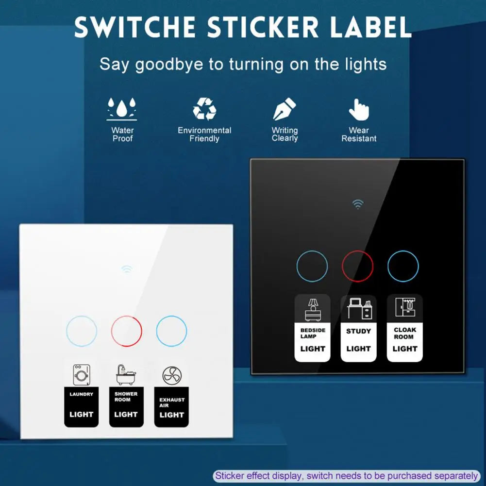 Self-Adhesive Switch Stickers