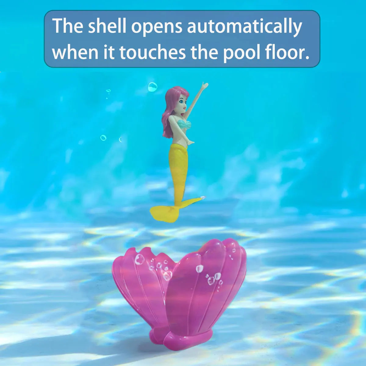 Aqua Mermaid Spin Float Toy