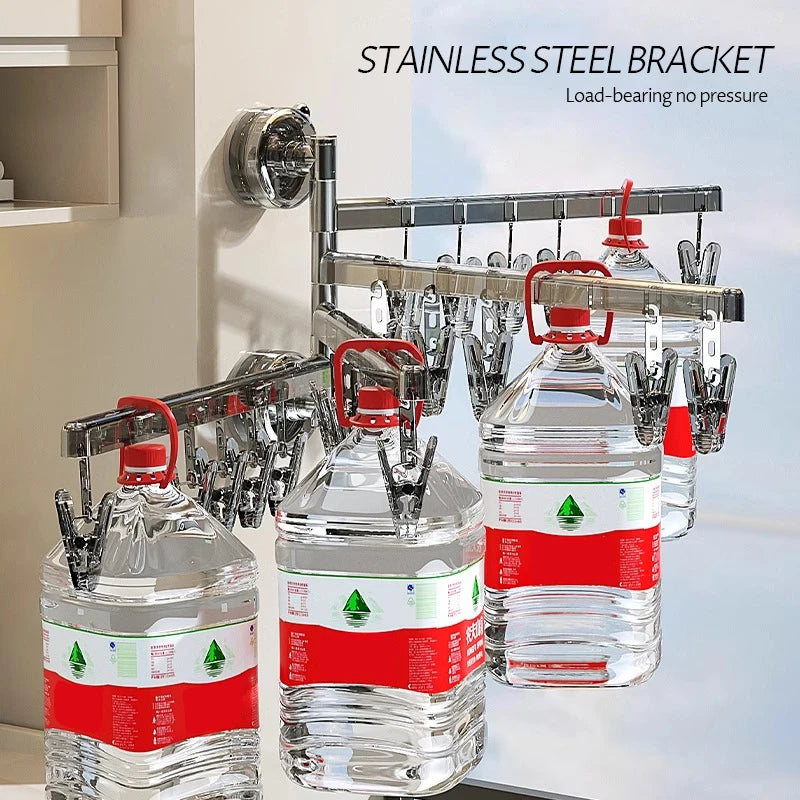 180 ° Rotation Drying Suction Cup For Clothes