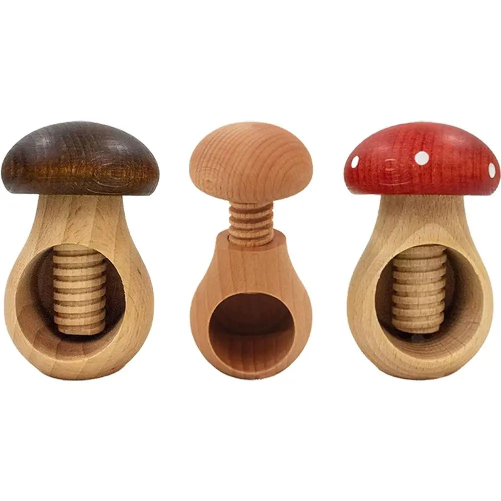 Mushroom Shaped Nut Cracker
