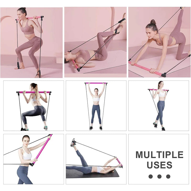 Multifunctional Elastic Pilates Bar