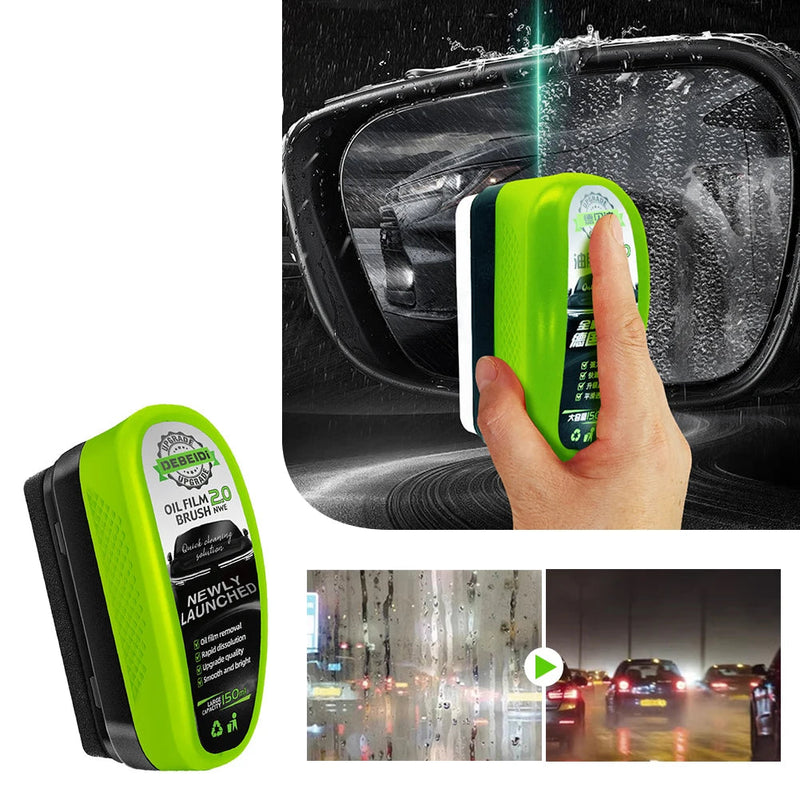 Car Glass Polish & Oil Film Remover