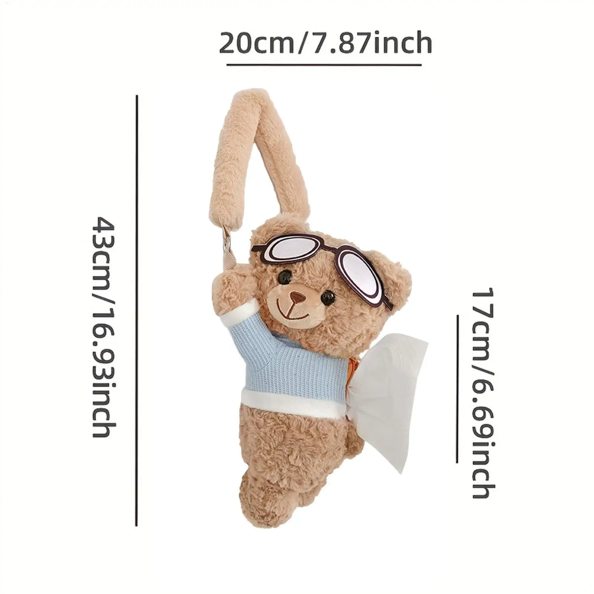 Bear Hug Tissue Holder