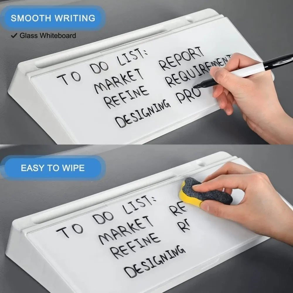 Desktop Whiteboard Organizer Hub