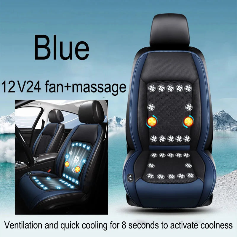 2 in 1 Car Chill & Massage seat cover