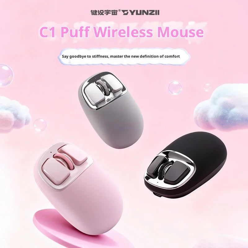 Wireless Silicone Squishy Mouse