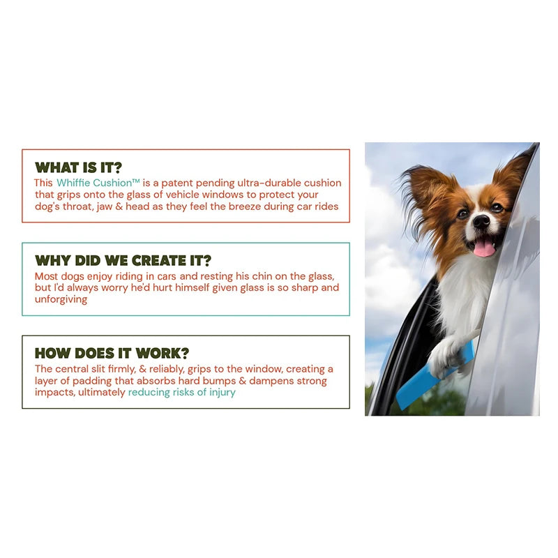 Comfort Chin Rest Car Cushion For Dogs