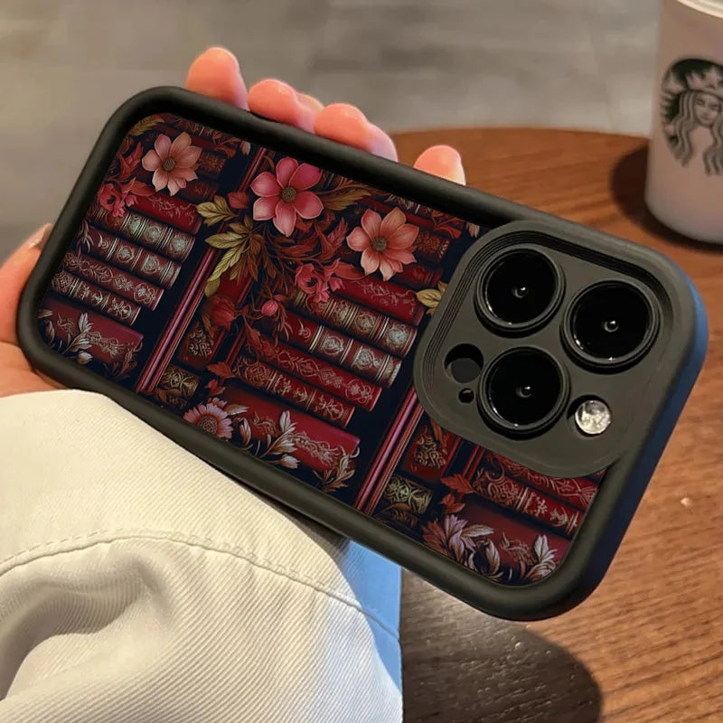 Shockproof Bookshelf iPhone Case