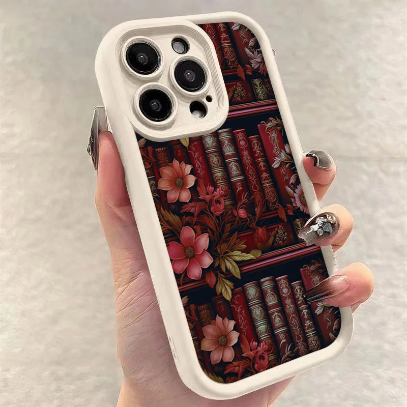 Shockproof Bookshelf iPhone Case