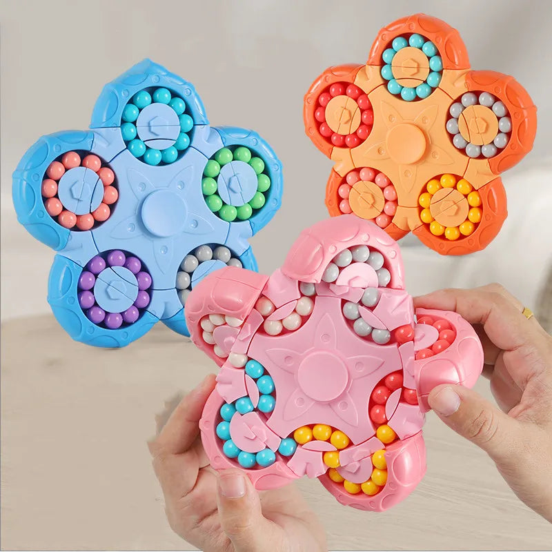 Colorful Rotating Bead Fidget Toy For Kids