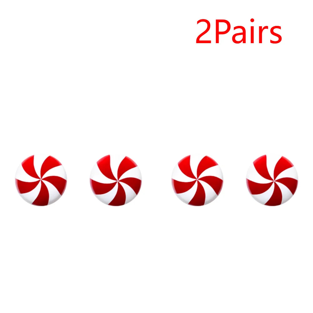 Christmas Candy Cane Knob Covers