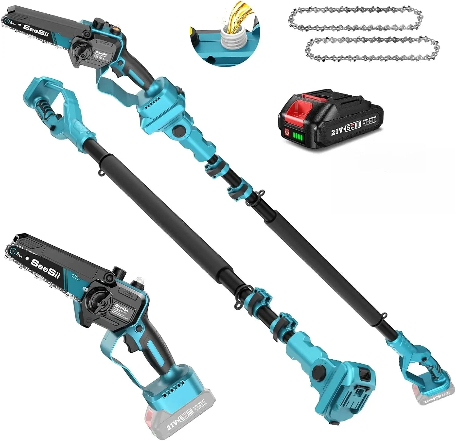Cordless Electric Telescopic Pruning Shears