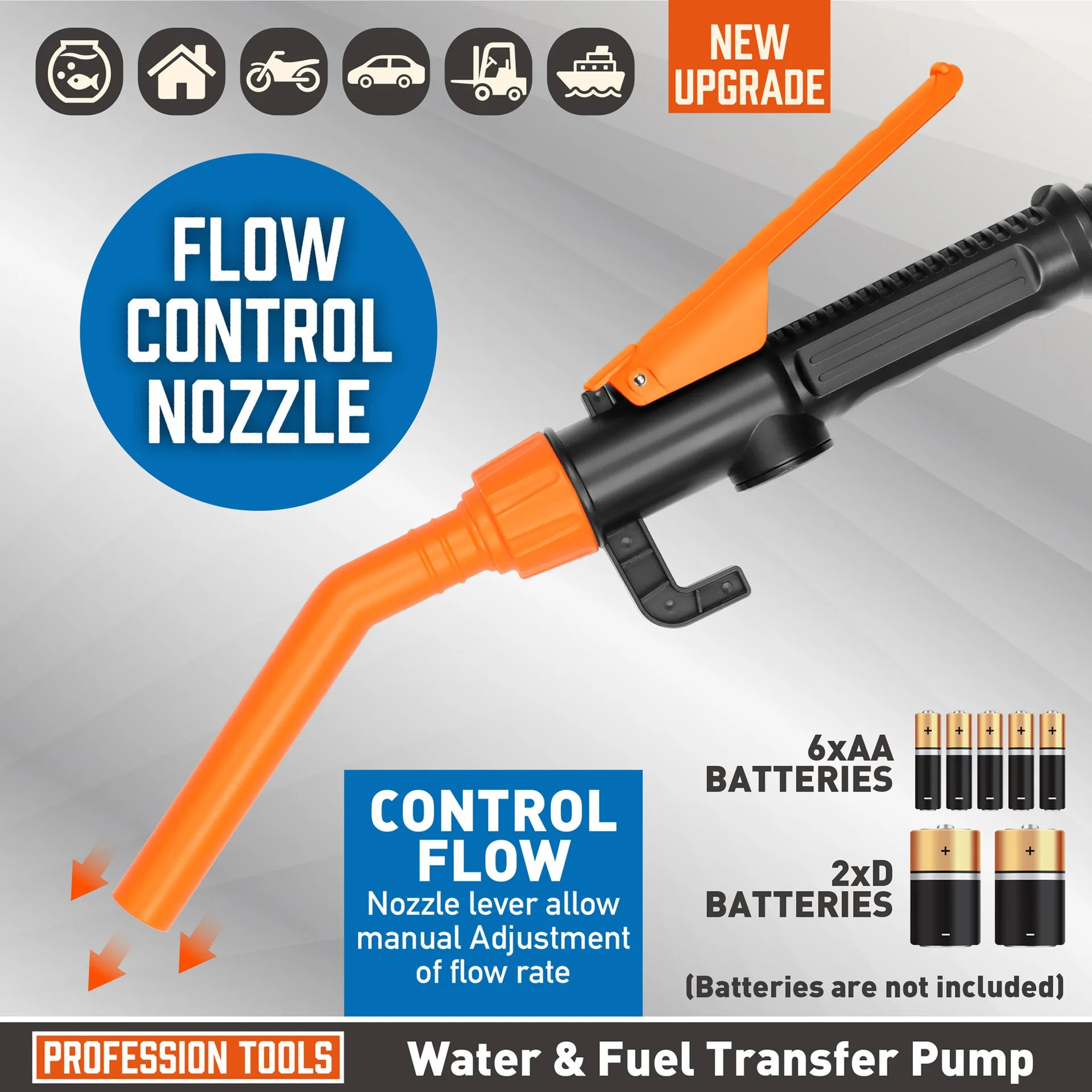 Handheld Electric Fuel Transfer Pump