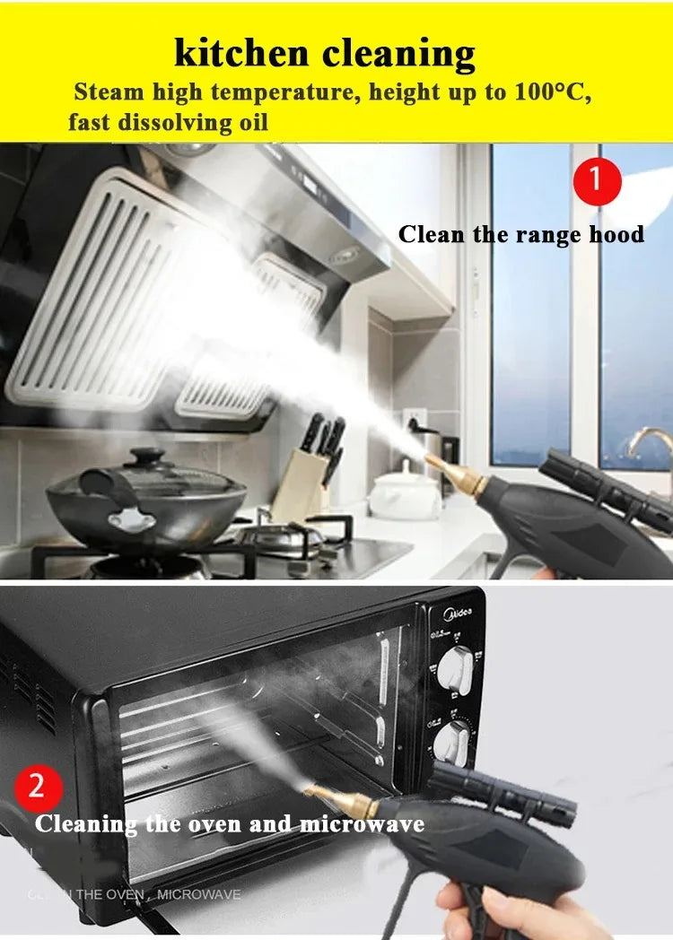 Handheld High Pressure Steam Cleaner