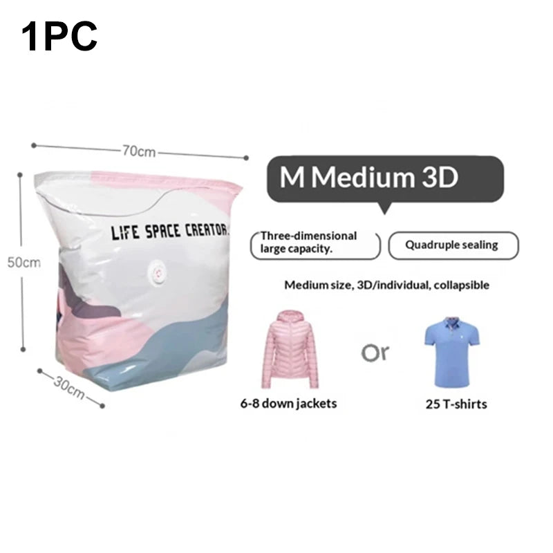 Heavy-Duty Vacuum Storage Compression Bags