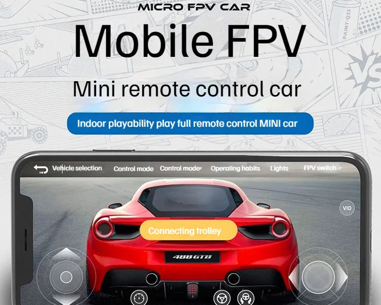 Wireless Remote Control Car Camera