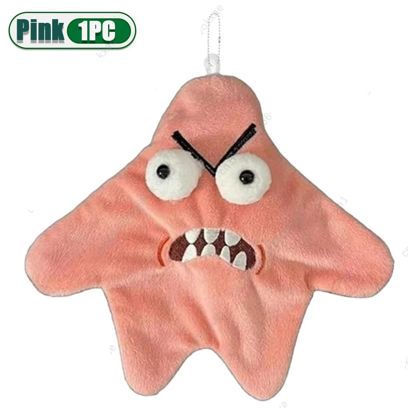 Rechargeable Angry Starfish Dancing Keychain