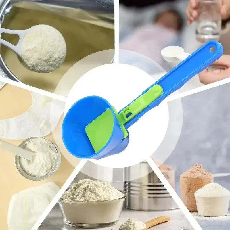 Portable Funnel Sliding Spoon