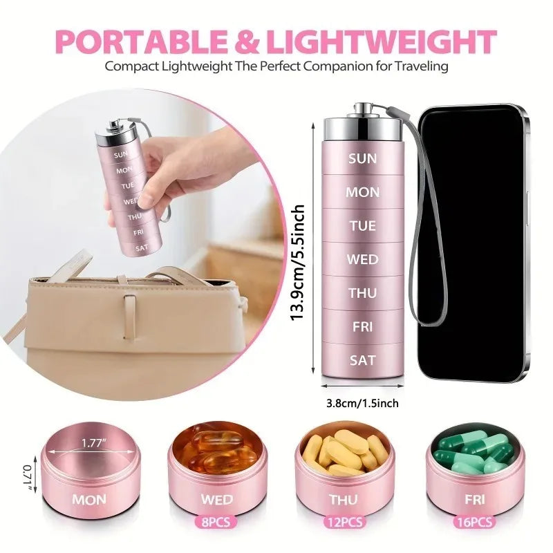 Travel Pill Organizer
