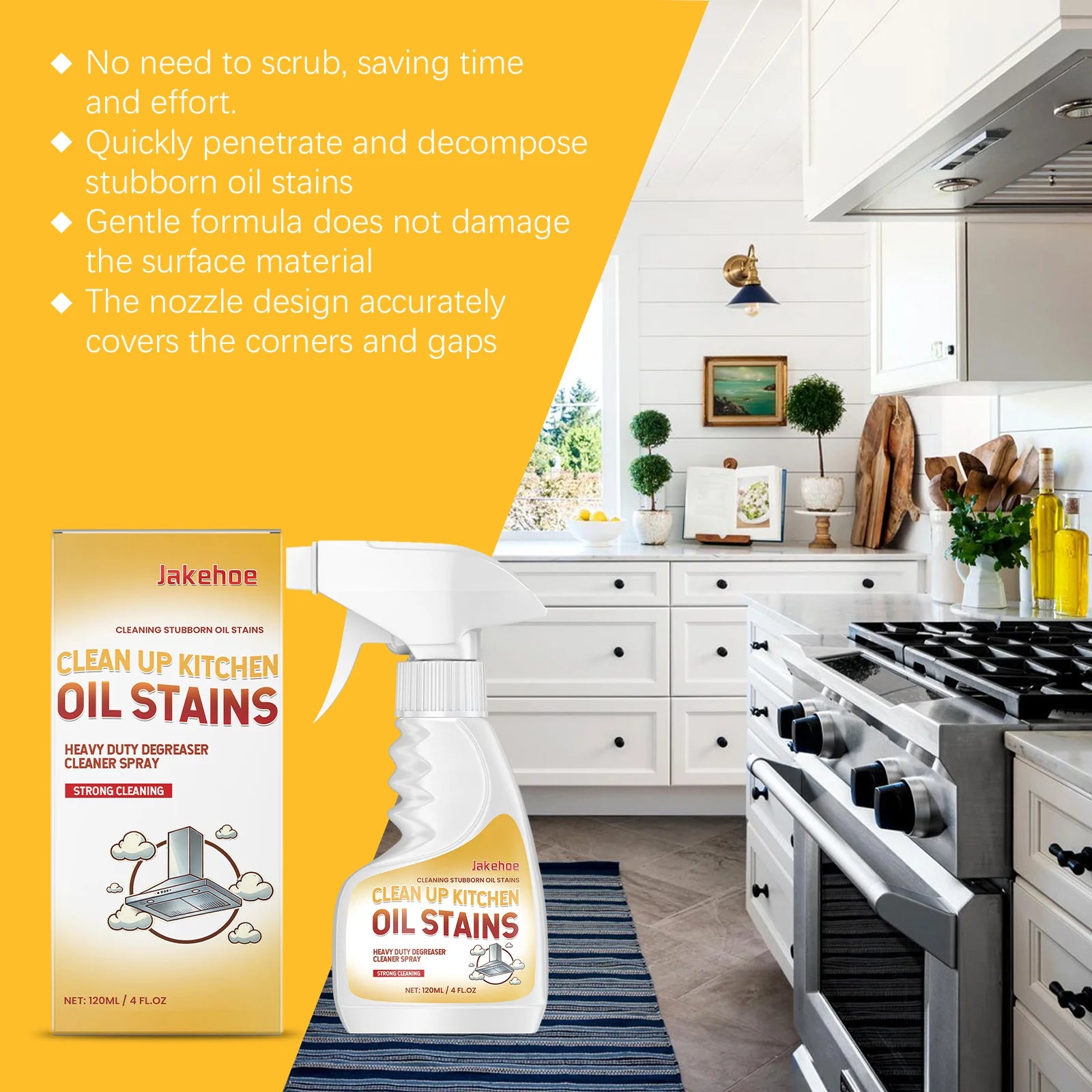 Magic Foam Kitchen Degreaser Spray