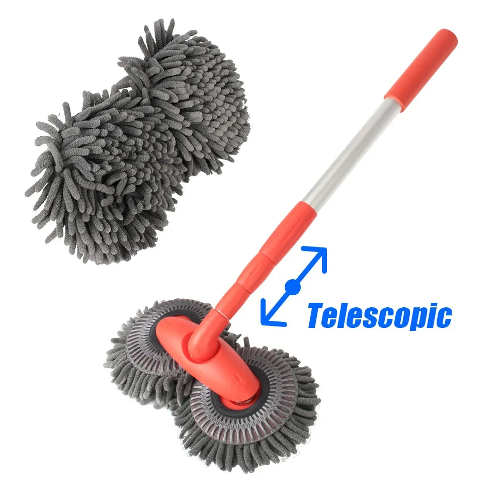 Retractable Rotary Car Wash Mop