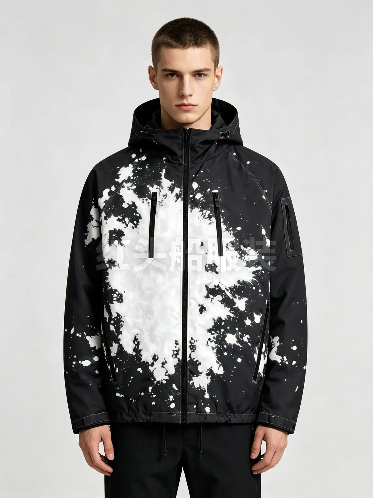 Waterproof Color Changing Hooded Jacket