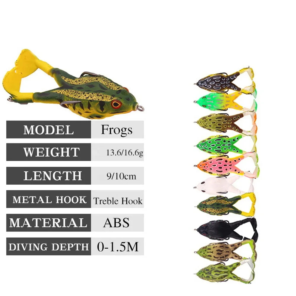 Frog Propeller Legs Fishing Lure