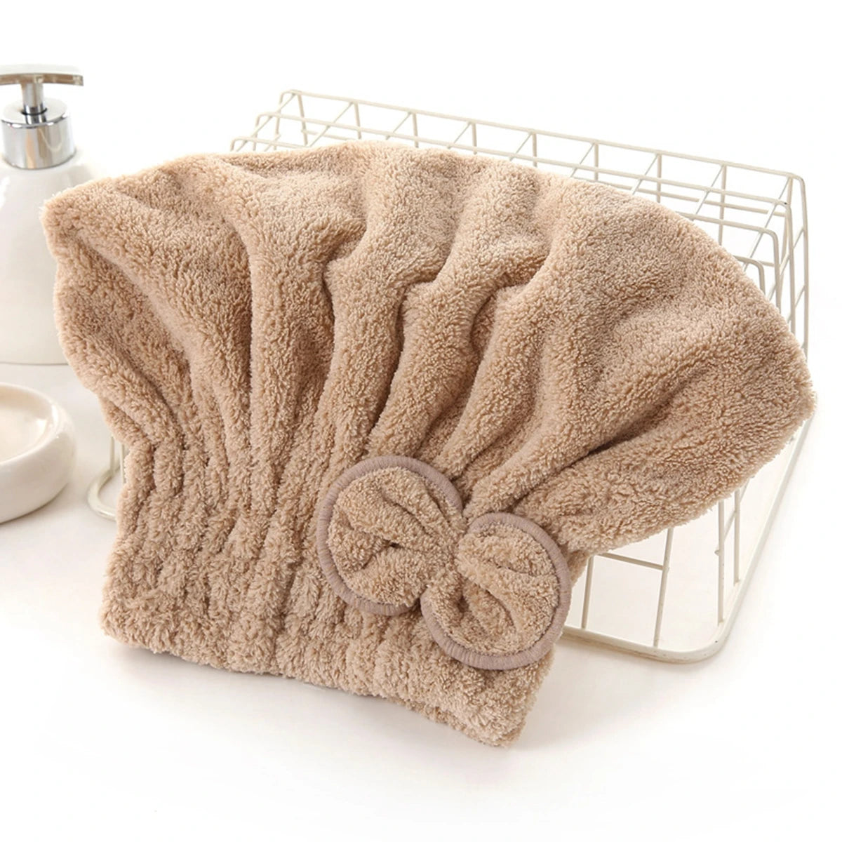 Microfiber Hair Drying Shower Turban