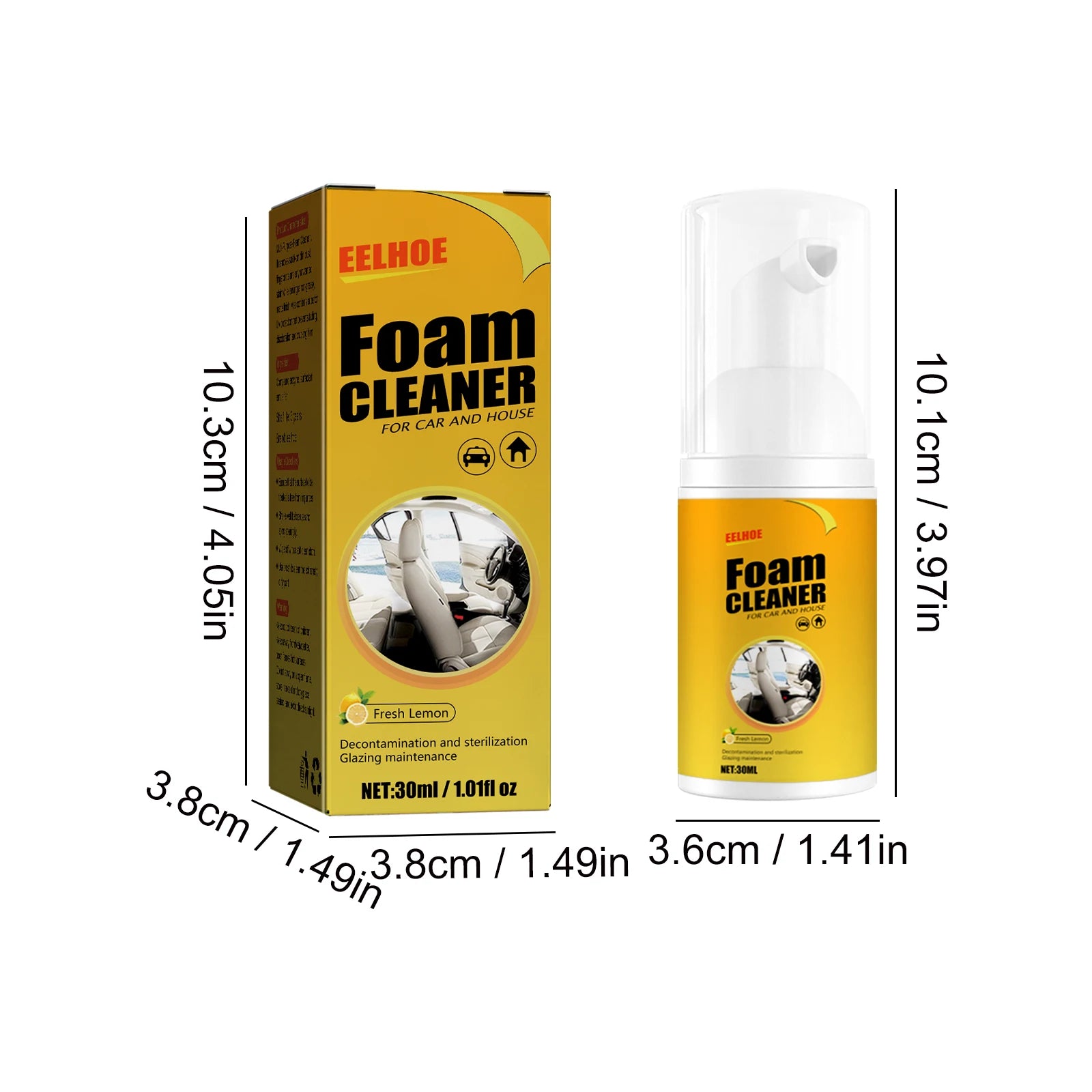 Decontamination Foam Cleaner